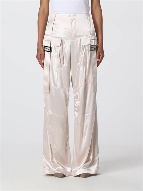 fendi satin pants